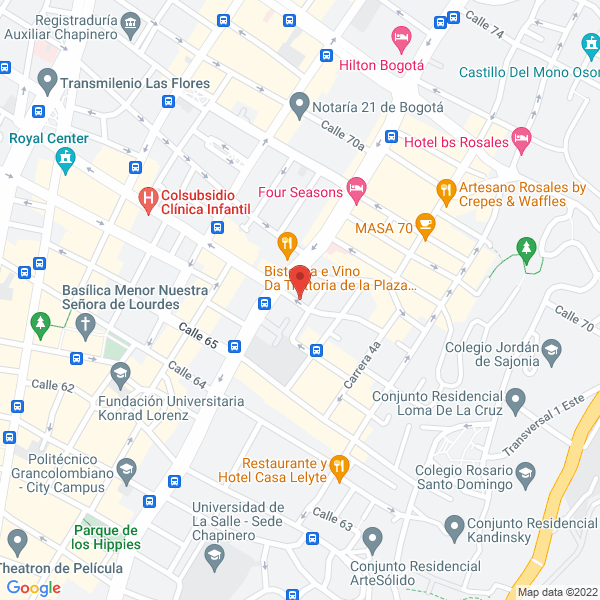 Mapa de Prólogo Café Y Libro