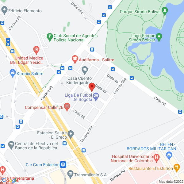 Mapa de Promotex Market S.A.S.