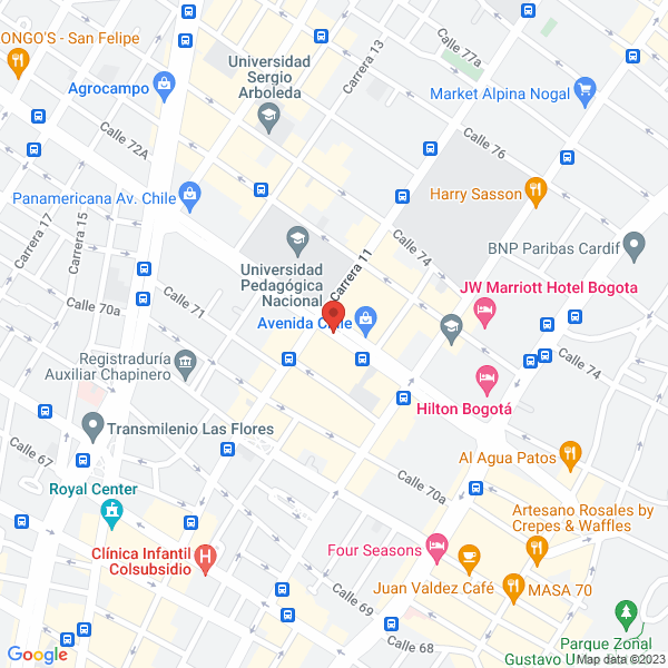 Mapa de Promotora De Inversiones Y Cobranzas S.A.