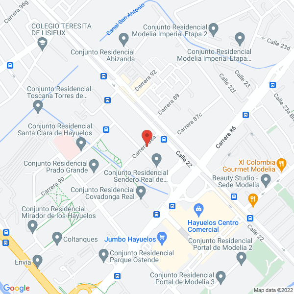 Mapa de Mmsg S.A.S.