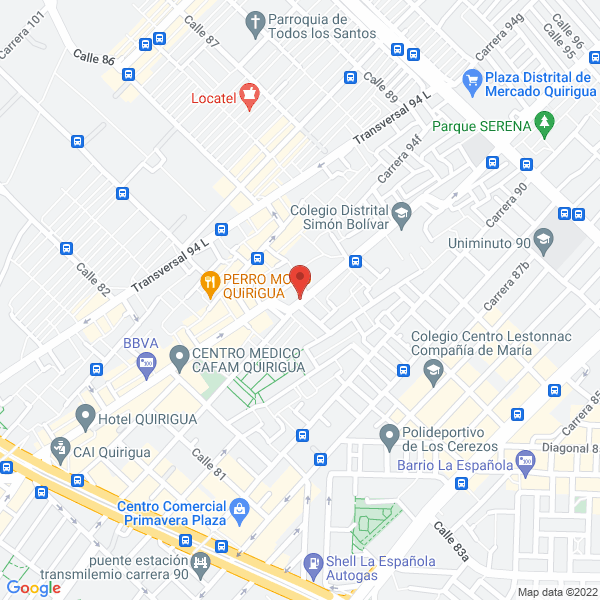 Mapa de Moduartek