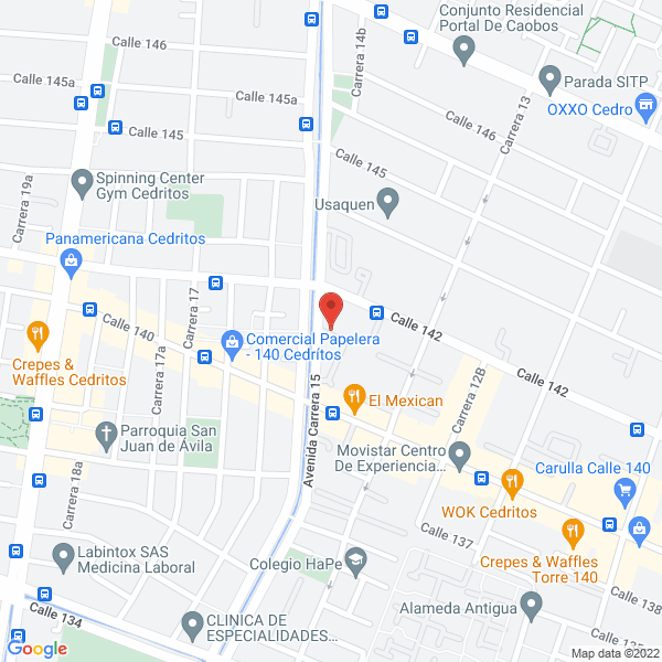 Mapa de Molfer S.A.S.