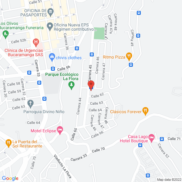 Map of Patricia Goyeneche Amaya