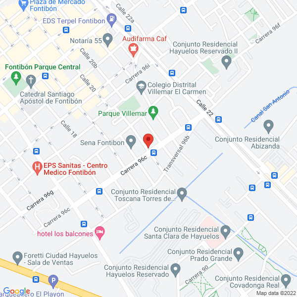 Mapa de Pavimentos Técnicos