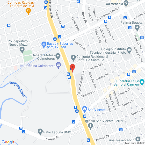 Mapa de Prontoalum Hns S.A.S.