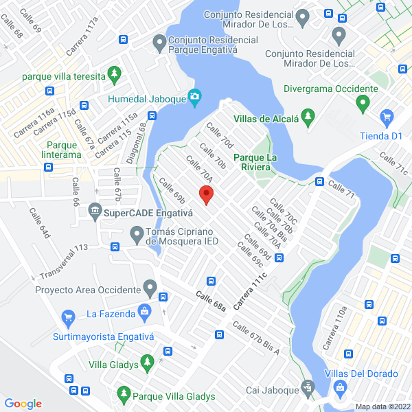 Mapa de Proserbipagal Cia Ltda.