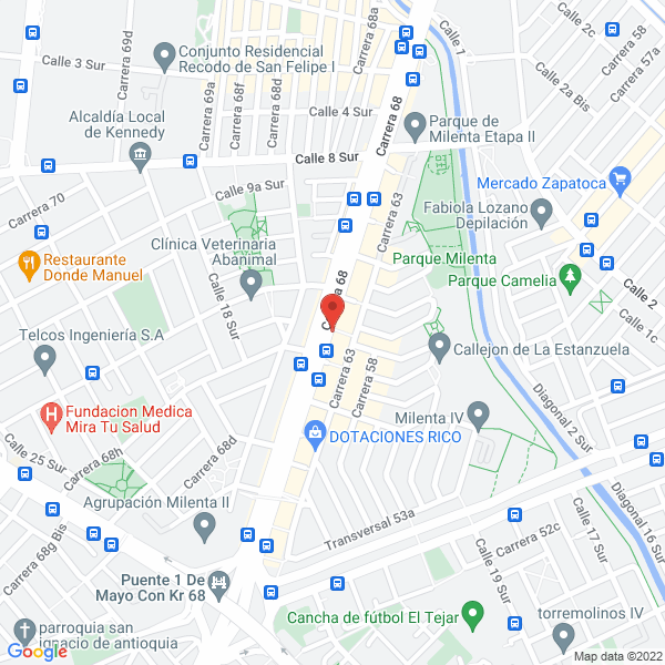 Mapa de Protector S.A.S.