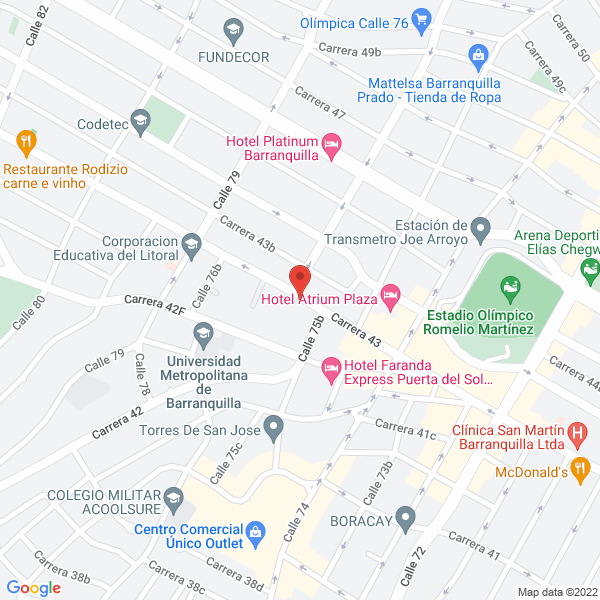 Map of Prourbacosta