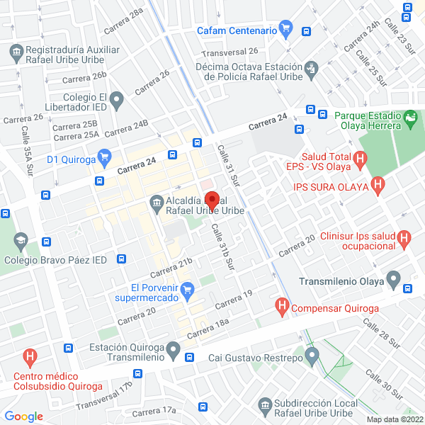 Mapa de Mundifarma