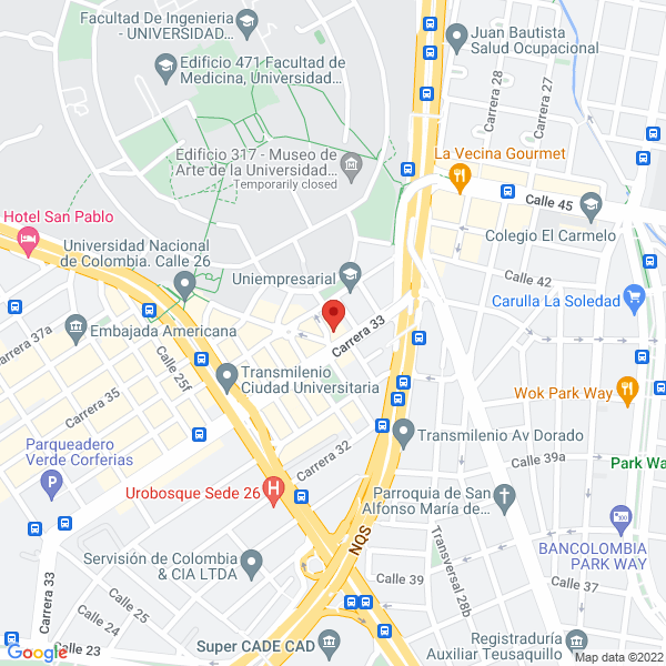 Mapa de Rosendo Alta Reposteria E.U.