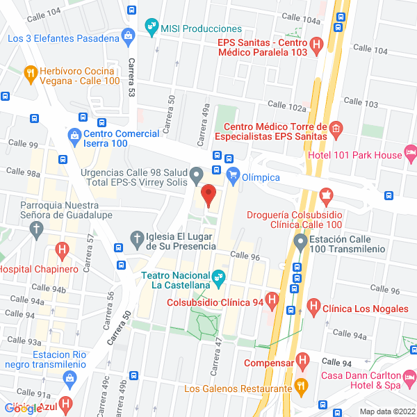 Mapa de Rsn Computacion Ltda