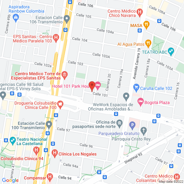Mapa de Ruah Aliento Vital S.A.S.