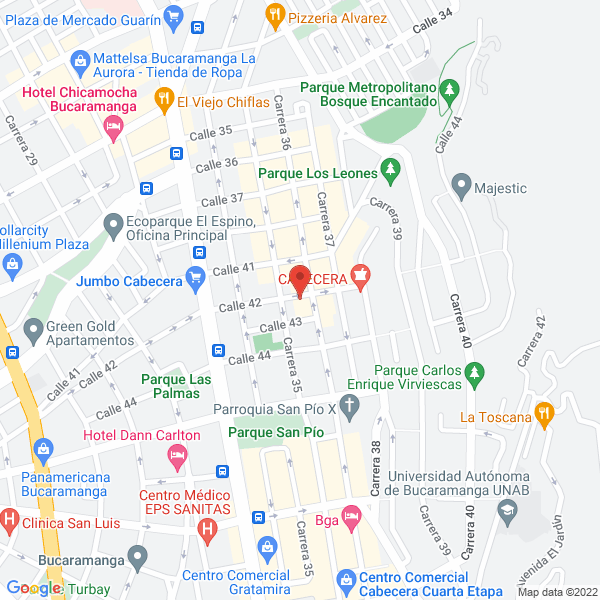 Map of Rueda Prada Raul
