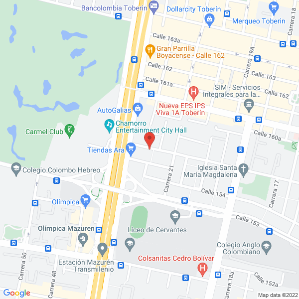 Mapa de Ruomac S.A.S.
