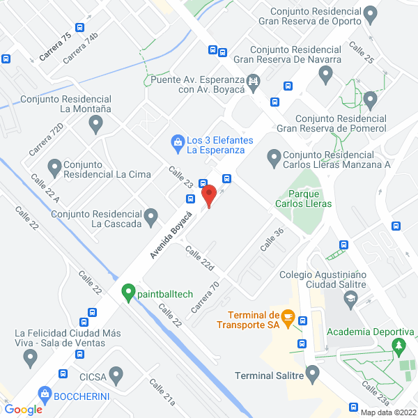 Mapa de Ry Gas Natural Ltda.