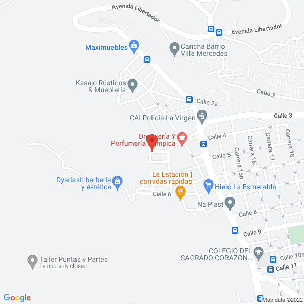 Map of Pilonieta Leonardo