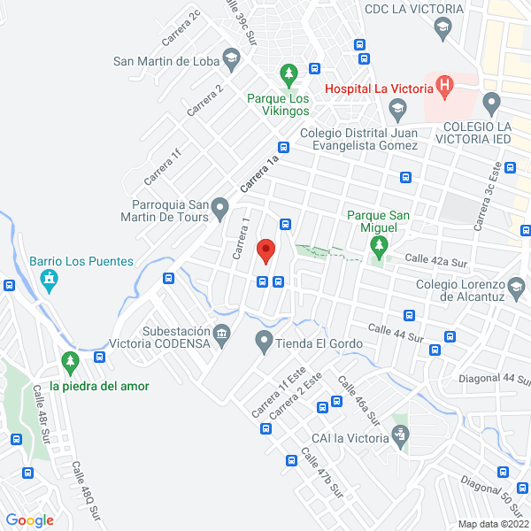 Mapa de Niño Villamarín María Victoria