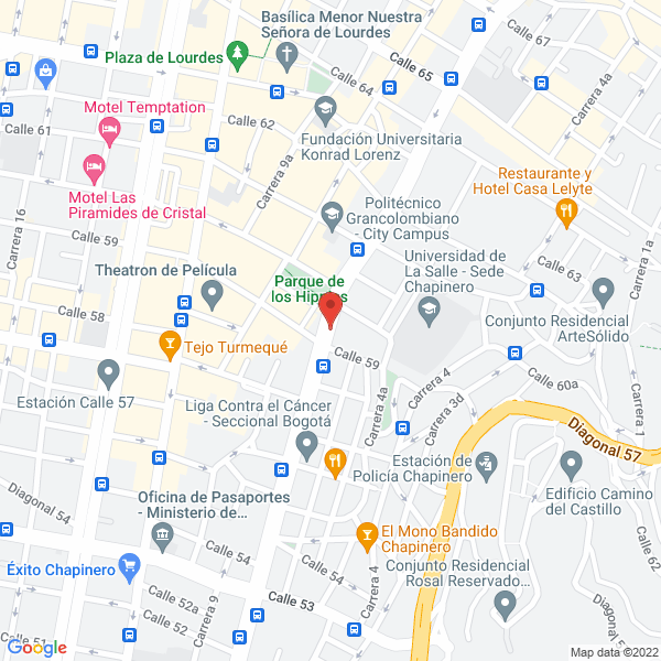 Mapa de Noches De Garibaldi