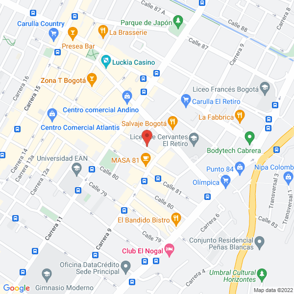 Mapa de Nodra Ltda