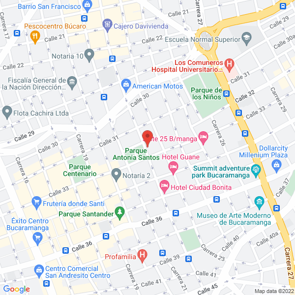 Map of Nueva Ester Productos Quimicos
