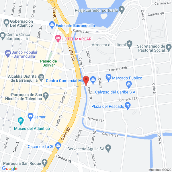Map of Quesera Melissa