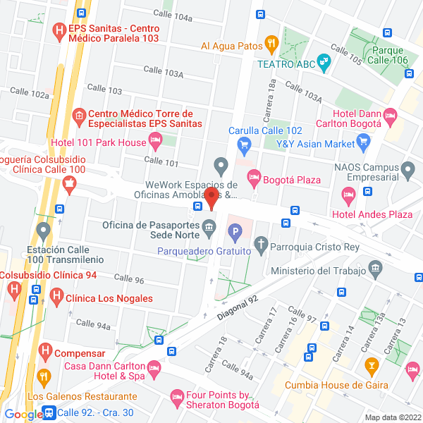 Mapa de Qualiserv Ltda.