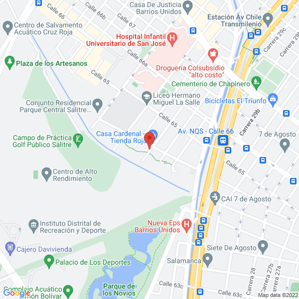 Mapa de Quality Soluciones Y Servicios Ltda.