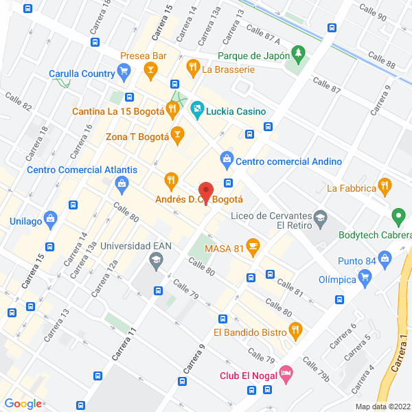 Mapa de Quantum English S.A.S.