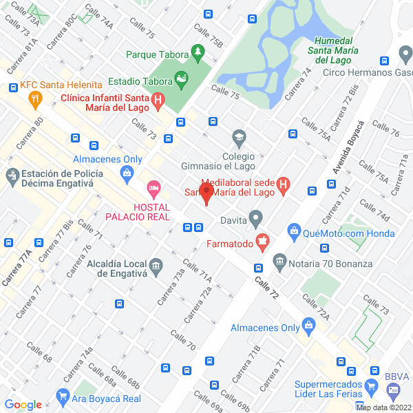 Mapa de Quimerk Ltda.