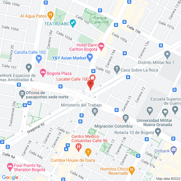 Mapa de Quimialemana Ltda.