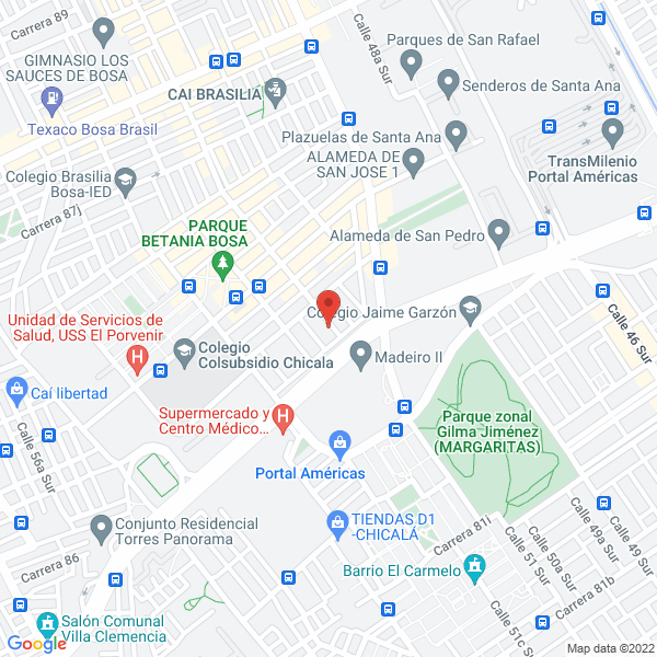 Mapa de Quimica Kripton S.A.S