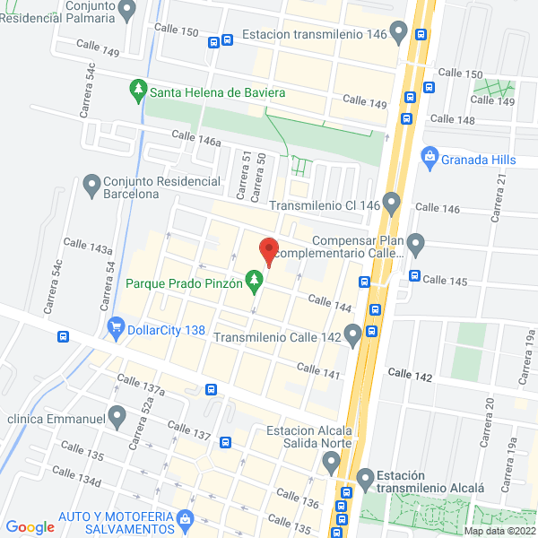 Mapa de Pio Stop Parrilla S.A.S.
