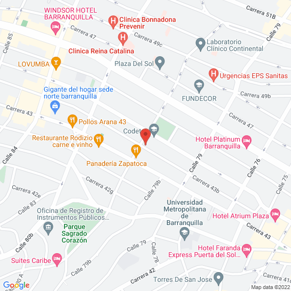 Map of Pisciotti Pizza