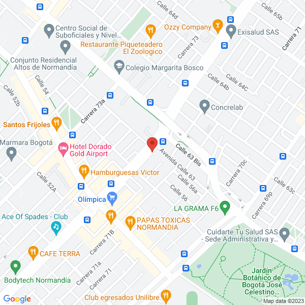 Mapa de Pisos Industriales Y Construcciones S.A.S.