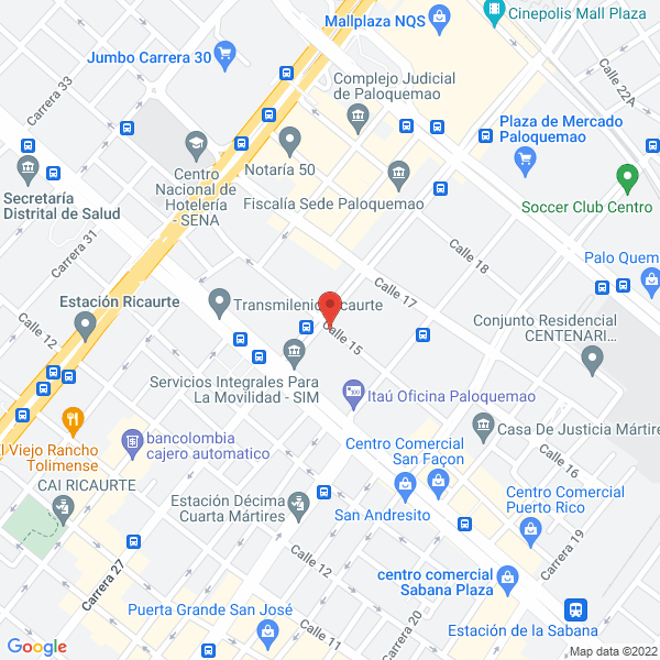 Mapa de Seal House S.A.S.