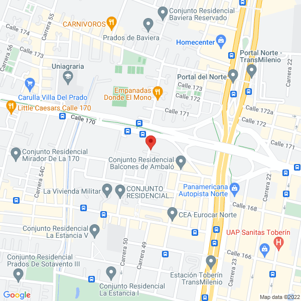 Mapa de Sega Excavaciones Y Agregados S.A.S.