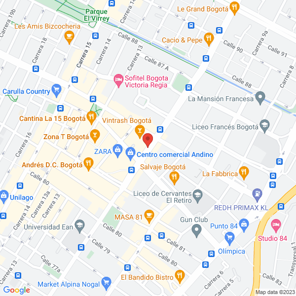 Mapa de Oleoducto Bicentenario De Colombia S.A.S.