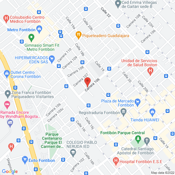 Mapa de Olitech Ltda.