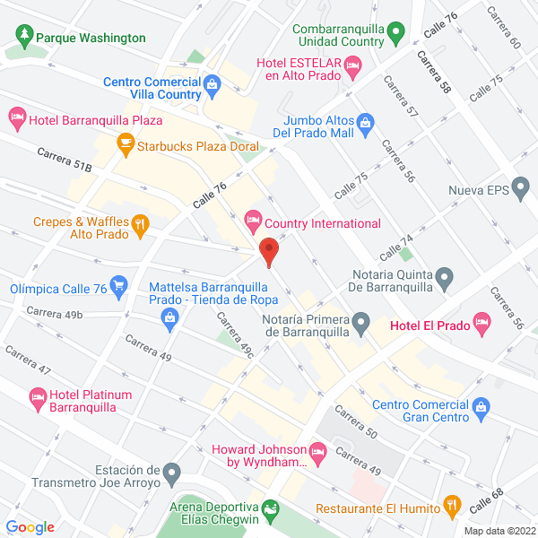 Map of One Pizza