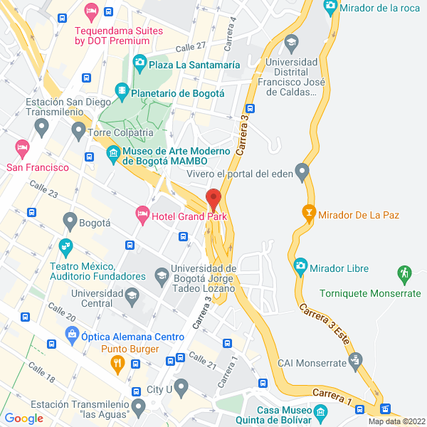 Mapa de Servicios Aéreos'Petroleros S.A. Saep