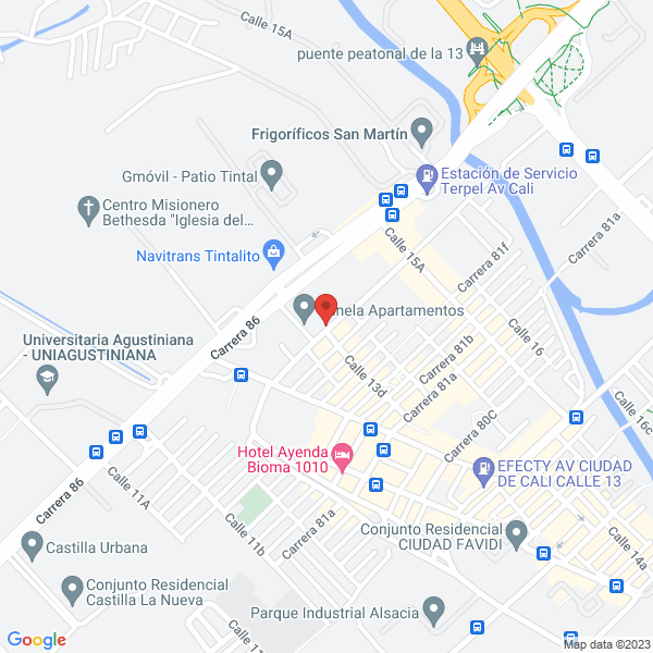 Mapa de Recuperadora De Desechos Industriales Redein Ltda.