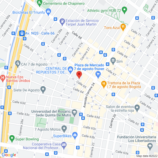 Mapa de Reno Chevrolet