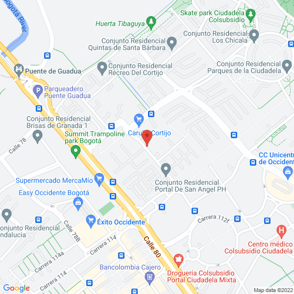 Mapa de Representaciones Fuquene Bolaños Ltda.