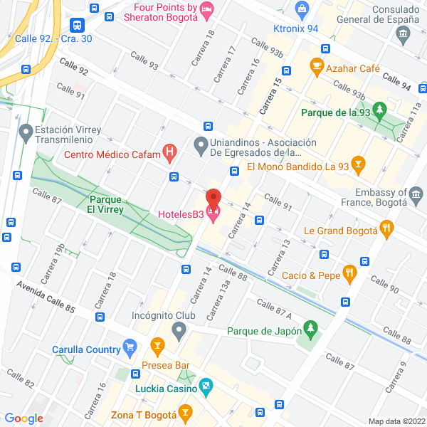 Mapa de Ramírez Ortiz Abogados & Asociados S.A.S.
