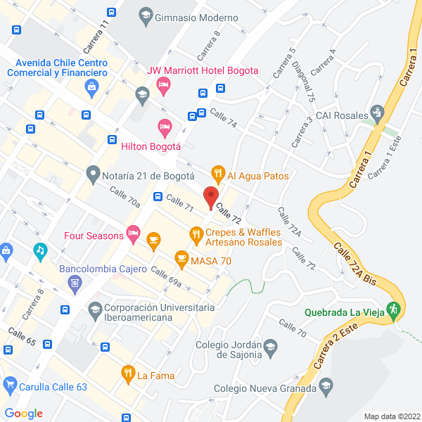 Mapa de Rangel Consultores S.A.S.