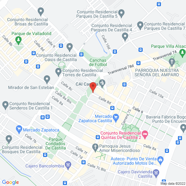 Mapa de Rangel Infante Mercedes