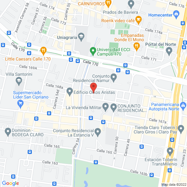 Mapa de Plusel Ingenieros S.A.S.