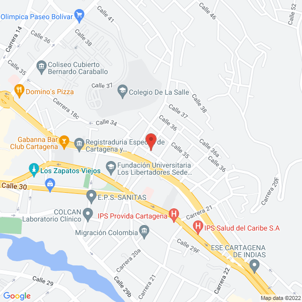 Map of Polarizados Montoya