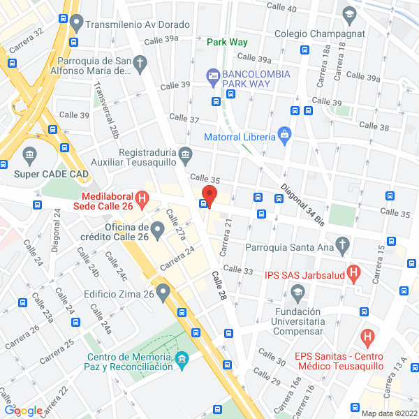 Mapa de Pollo Loco
