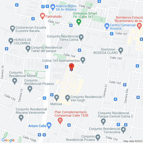 Mapa de Pollos Mc Nely